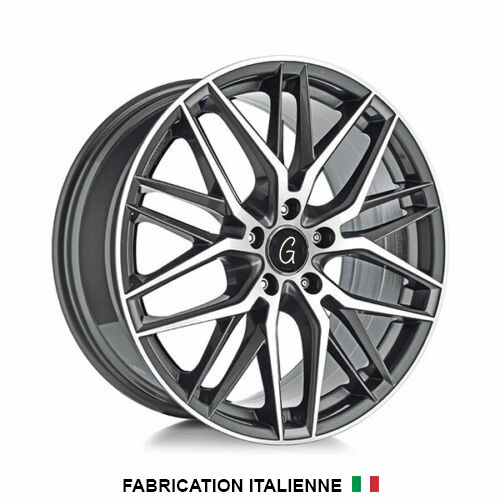 Jante alu Gianelli AF19 - RW 0.1 ANTHRACITE POLISHED